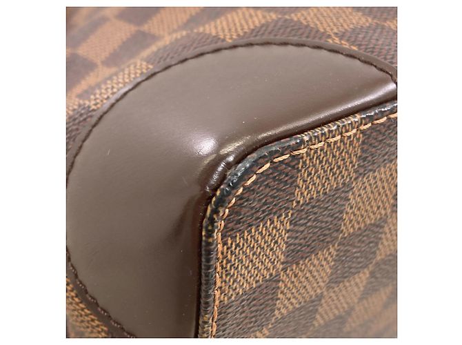 Borsa Tote Louis Vuitton Hampstead PM Marrone Damier ebene - vista 18