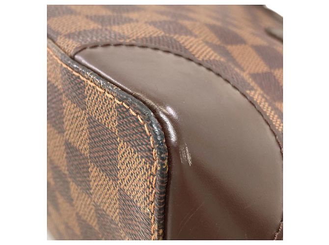 Borsa Tote Louis Vuitton Hampstead PM Marrone Damier ebene - vista 19