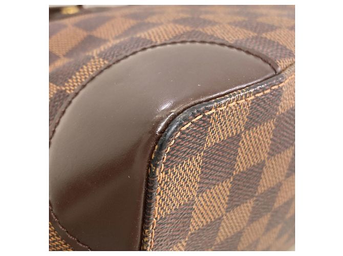 Borsa Tote Louis Vuitton Hampstead PM Marrone Damier ebene - vista 20