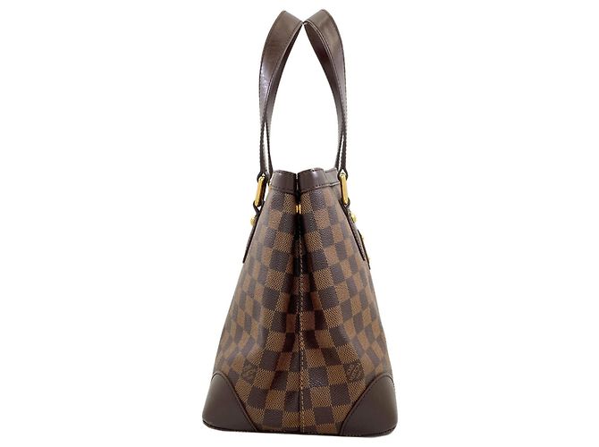 Borsa Tote Louis Vuitton Hampstead PM Marrone Damier ebene - vista 3