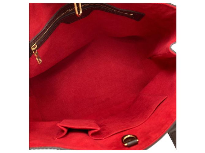 Borsa Tote Louis Vuitton Hampstead PM Marrone Damier ebene - vista 5