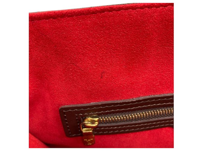 Borsa Tote Louis Vuitton Hampstead PM Marrone Damier ebene - vista 9