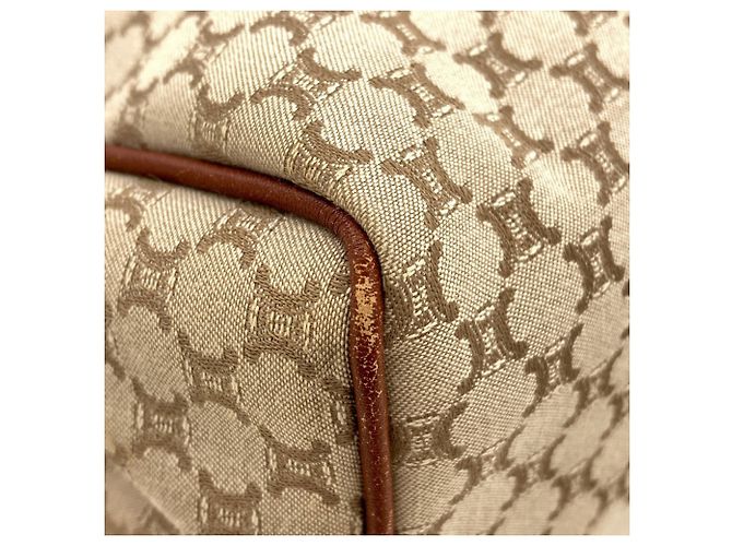 Céline Borsa Celine motivo Macadam Marrone - vista 19