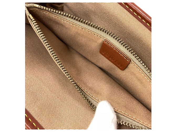 Céline Borsa Celine motivo Macadam Marrone - vista 9