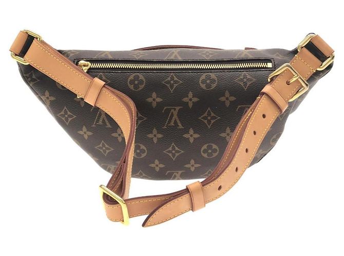 Louis Vuitton Monogram Bumbag M43644 Bolso de hombro Castaño - vista 2