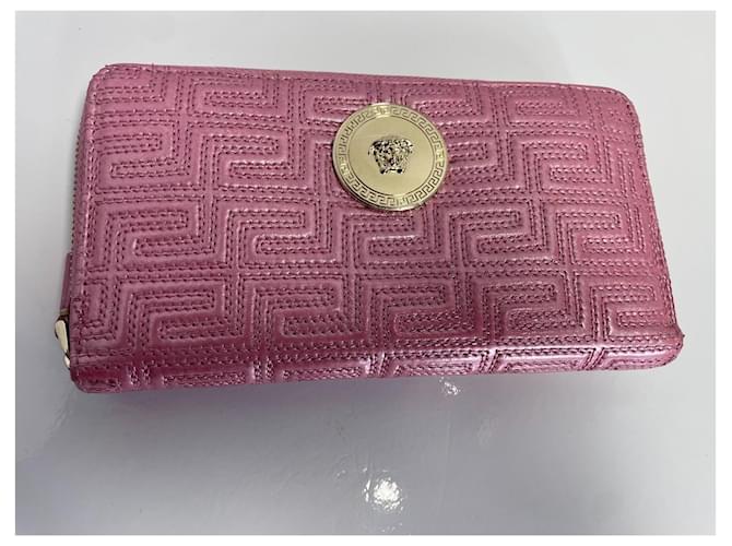 Versace Portafogli Rosa - vista 2