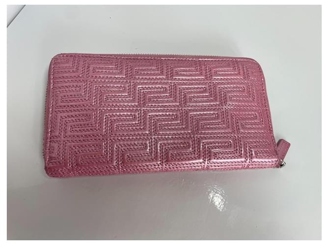 Versace Portafogli Rosa - vista 3