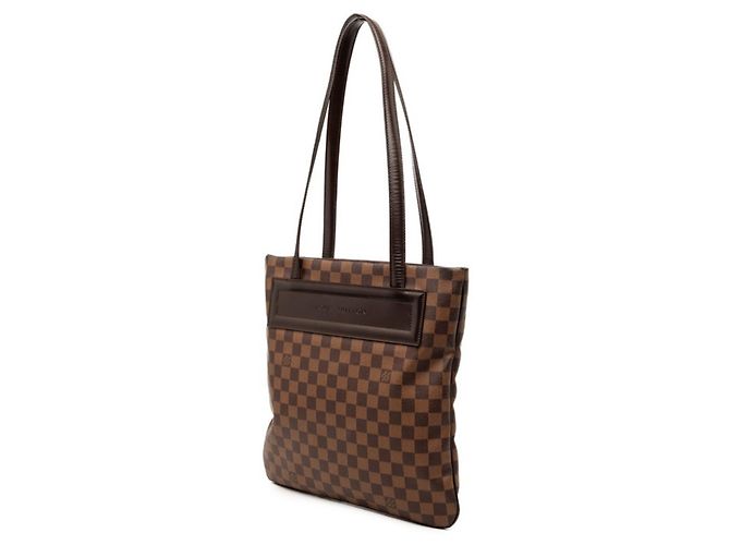 Borsa Tote Louis Vuitton Damier Clifton Marrone - vista 2