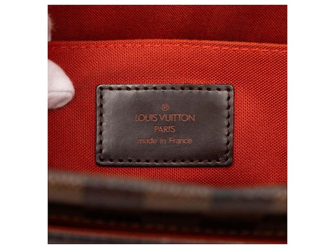 Borsa Tote Louis Vuitton Damier Clifton Marrone - vista 5