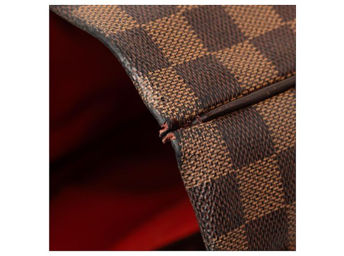 Borsa Tote Louis Vuitton Damier Clifton Marrone - vista 7