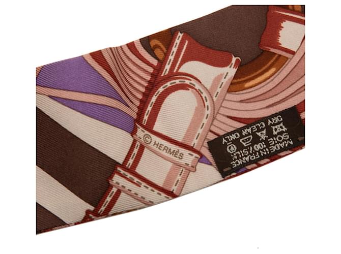 Hermès Hermes Twilly Coaching Schal Mehrfarben - Ansicht 4