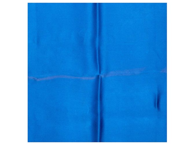 Sciarpa Chanel con Motivo Gioiello di Perle Blu Multicolore - vista 5