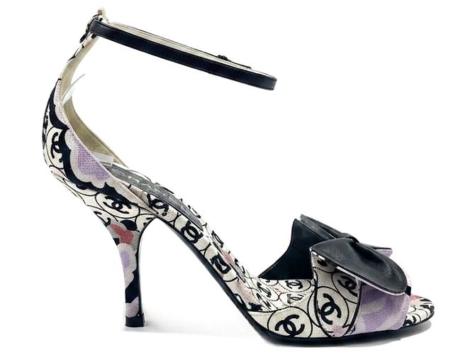 Chanel Sandalias Negro - vista 2