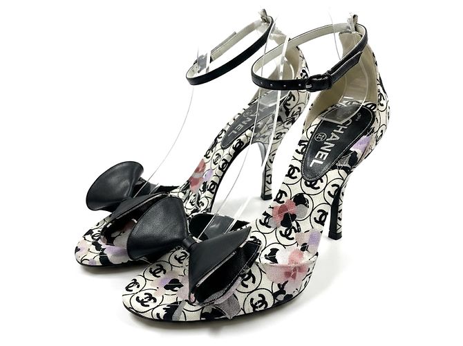 Chanel Sandalias Negro - vista 3