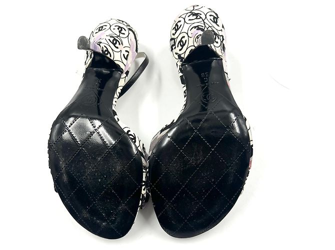 Chanel Sandalias Negro - vista 4