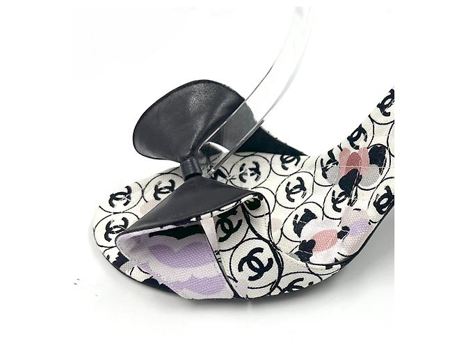 Chanel Sandalias Negro - vista 6