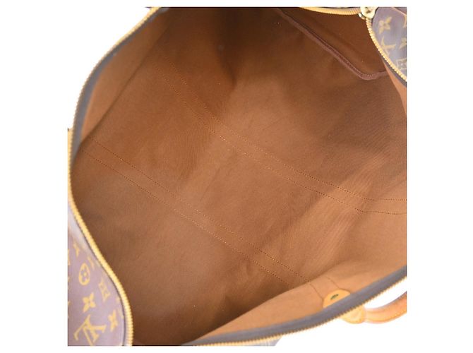 Louis Vuitton Keepall Monogram Canvas 55 Marron - vue 3