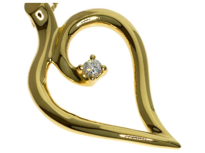 Collana Leaf Heart in diamante Tiffany & Co. - vista 6