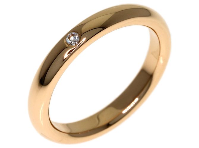 Tiffany & Co. 1P Diamant-Ehering aus 18K Roségold - Ansicht 2