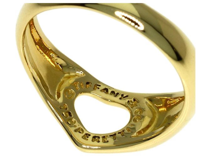Anello Open Heart di Tiffany & Co. in oro giallo 18K - vista 5