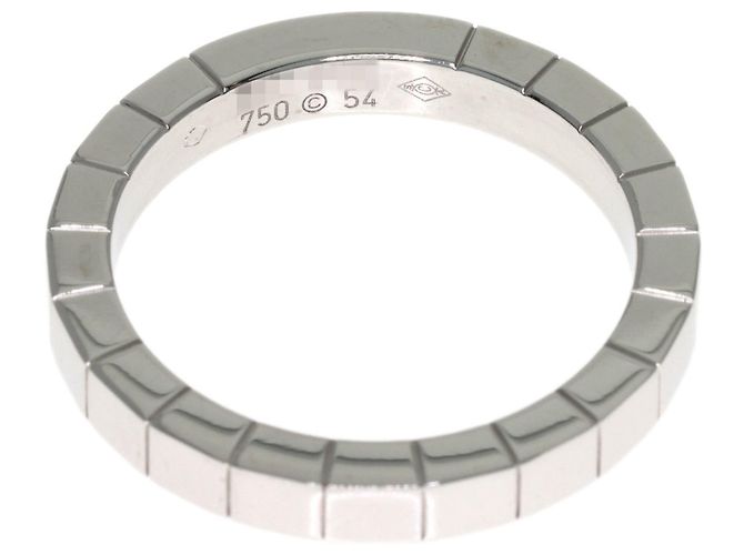 Cartier Lanieres 18K White Gold Band Ring - view 4