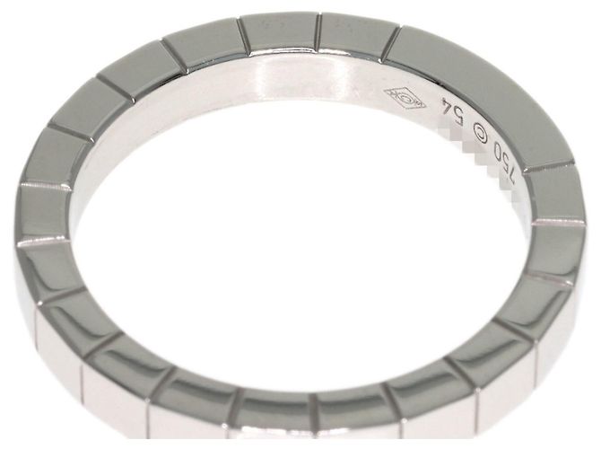 Cartier Lanieres 18K White Gold Band Ring - view 6