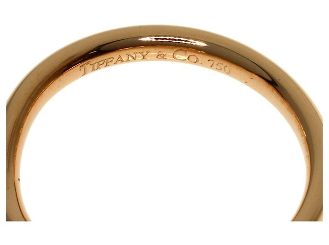 Anello a fascia curva in oro rosa 18K di Tiffany & Co. - vista 5
