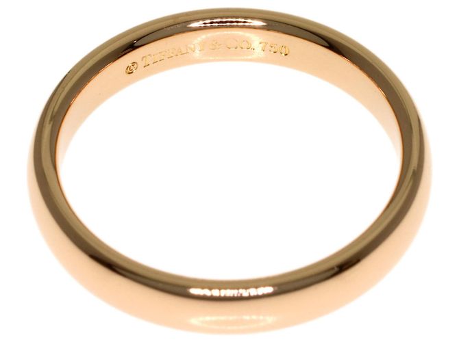 Fede nuziale da donna Tiffany & Co. in oro rosa 18K - vista 4