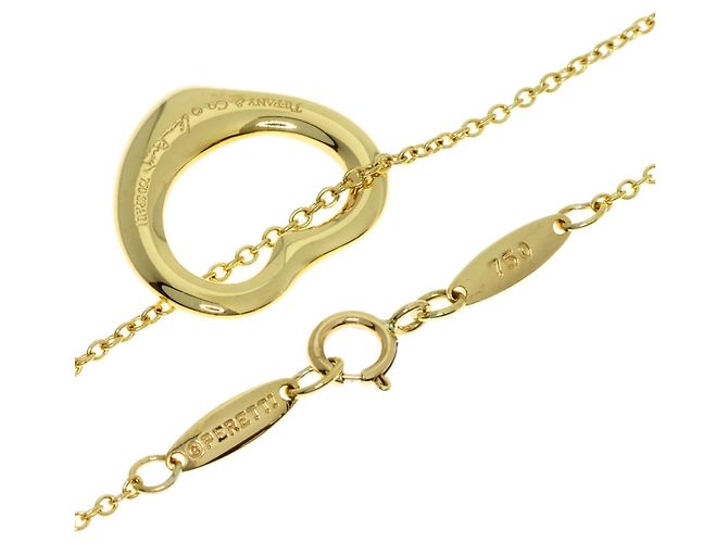 Collana Open Heart di Tiffany & Co. in oro giallo 18K - vista 2