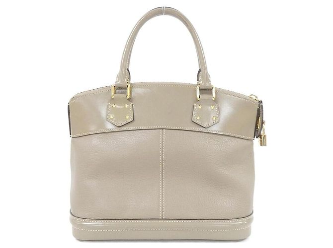 Borsa Louis Vuitton Suhali Lockit PM M91790 Marrone - vista 2