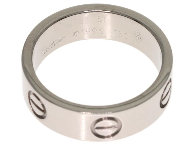 Cartier Love Ring aus 18K Weißgold - Ansicht 4