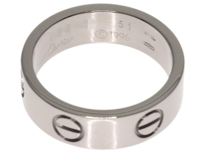 Cartier Love Ring aus 18K Weißgold - Ansicht 4