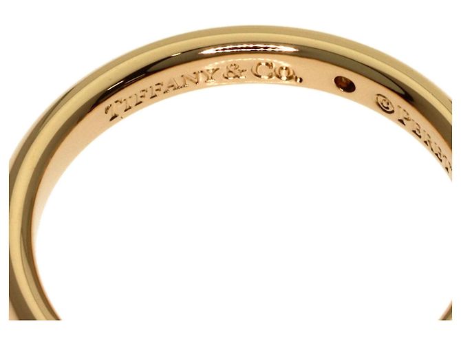 Tiffany & Co. 18K Roségold Stacking-Ring mit Diamant - Ansicht 5