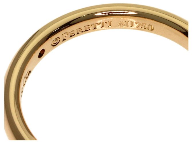 Tiffany & Co. 18K Roségold Stacking-Ring mit Diamant - Ansicht 6