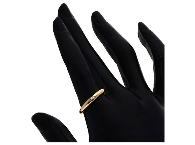 Tiffany & Co. 18K Roségold Stacking-Ring mit Diamant - Ansicht 7