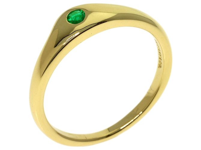 Tiffany & Co. Curved Band Smaragdring - Ansicht 2