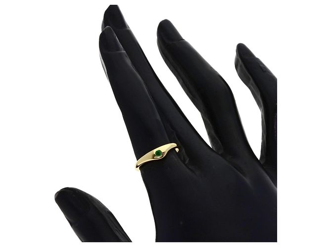 Tiffany & Co. Curved Band Smaragdring - Ansicht 6