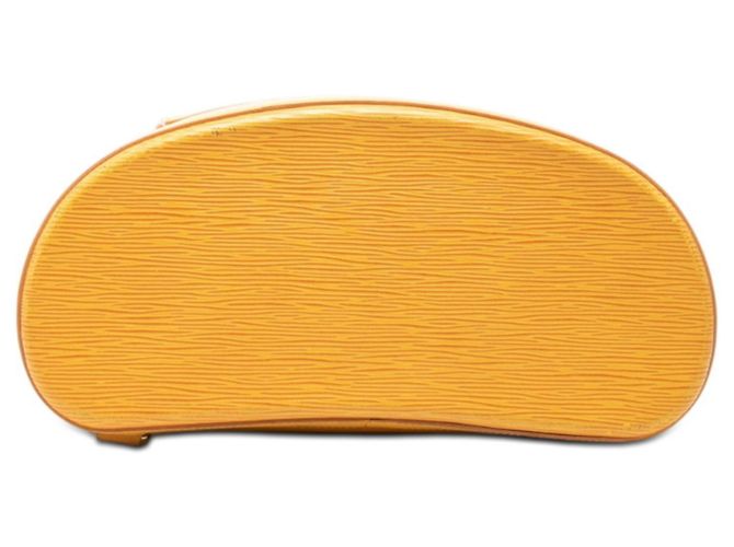 Zaino Louis Vuitton Epi Gobelin in pelle gialla Giallo - vista 3