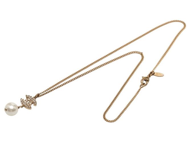 Collana Chanel Coco Mark placcata oro D'oro - vista 4