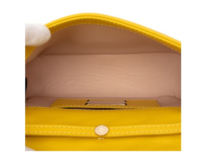 Bulgari Borsa a Spalla Bvlgari Serpenti Cabochon Chain Giallo - vista 4