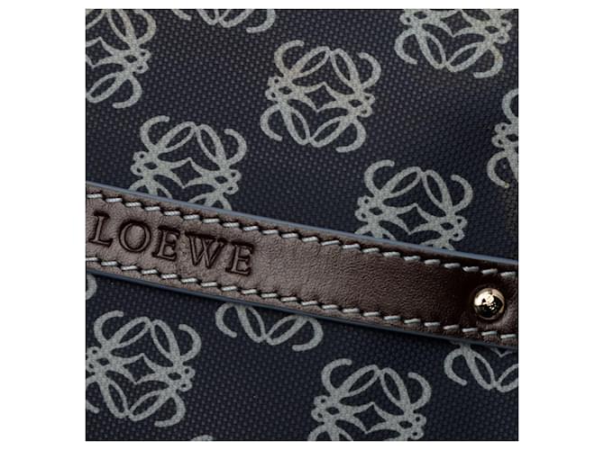 Borsa a tracolla Loewe Repeat Anagram Blu navy - vista 4