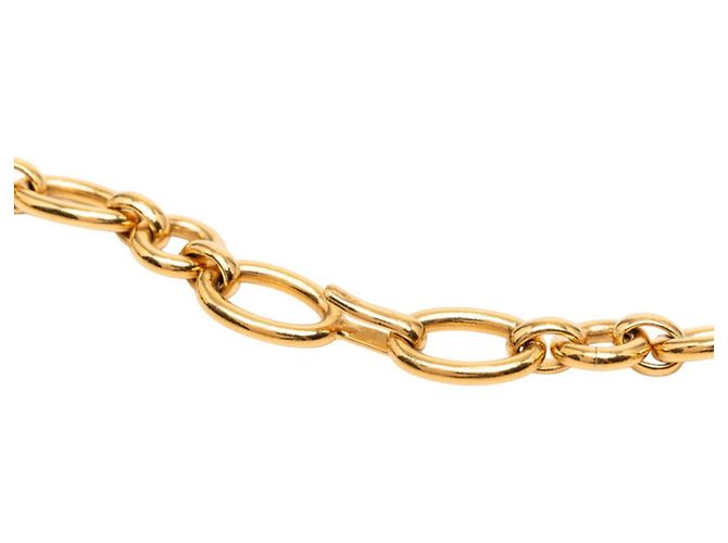 Collana Chanel Rue Cambon Vintage placcata oro D'oro - vista 5