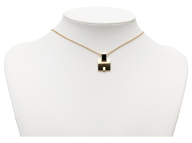 Hermès Hermes Eileen Anhänger Halskette Golden - Ansicht 4