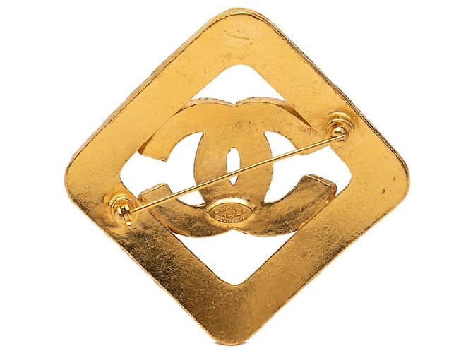 Chanel Coco Mark Diamant Brosche Golden - Ansicht 2