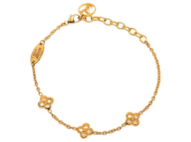 Bracciale Louis Vuitton Monogram Flowerful LV Circle D'oro - vista 2
