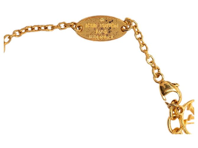 Bracciale Louis Vuitton Monogram Flowerful LV Circle D'oro - vista 6