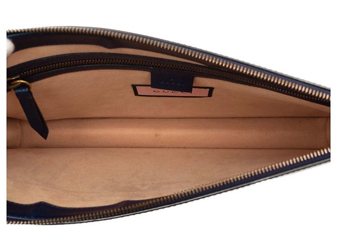 Clutch Gucci GG Ghost Multicolore Blu navy - view 4