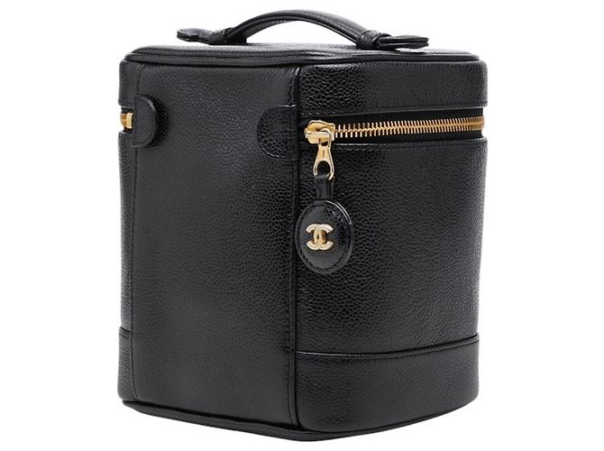 Chanel Coco Mark Vanity Bag Schwarz - Ansicht 2