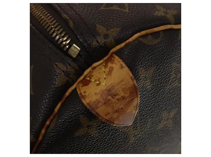 Louis Vuitton Keepall Monogram Canvas 60 Marrone - vista 6