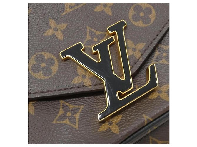 Borsa a Spalla Louis Vuitton Monogram Passy M45592 Marrone - vista 4